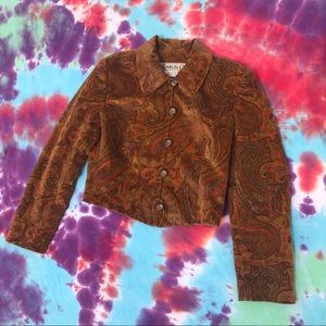 Woman’s Carlisle cropped jacket Sz 6